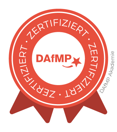 Zertifiziert von der DAfMP